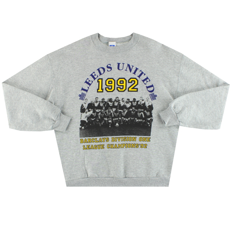 1992 Leeds United Admiral 'Champions' Sweatshirt *Mint* M/L