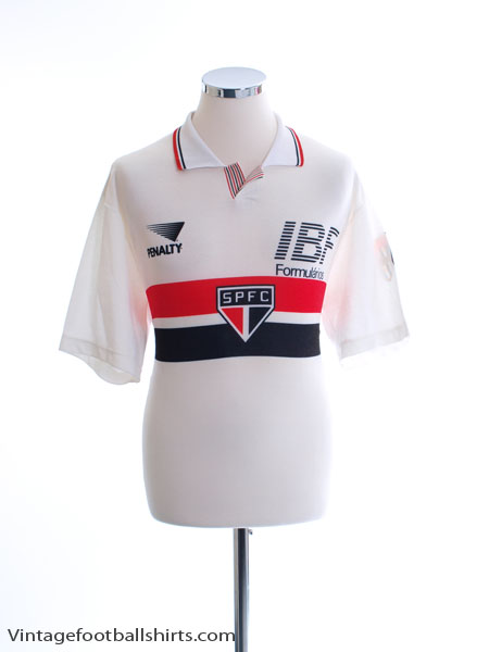 1992 Sao Paulo Home Camisa # 10 L