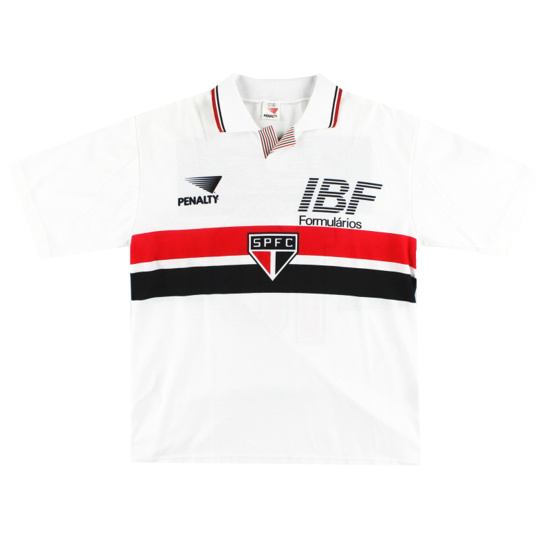 1992 Sao Paulo Home Shirt #10 L
