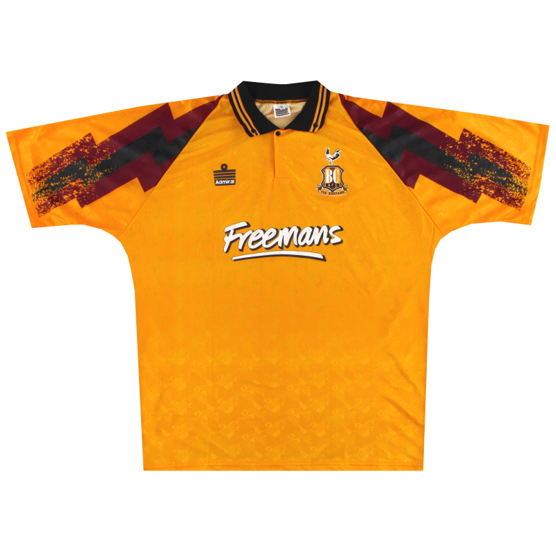 1993-94 Bradford City Admiral Home Shirt *Mint* XL