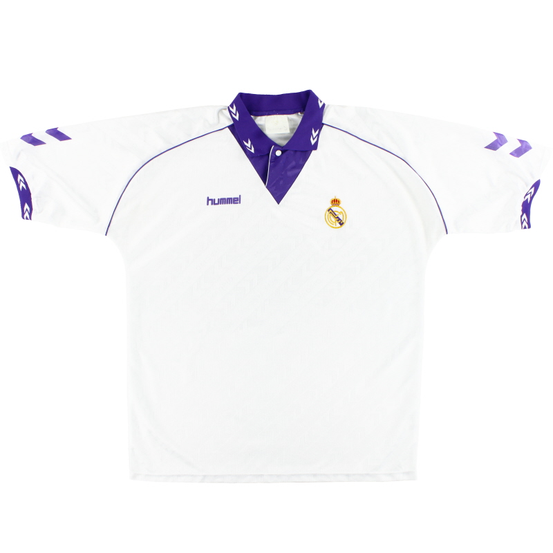 1993-94 Real Madrid Hummel Home Shirt *Mint* XXL