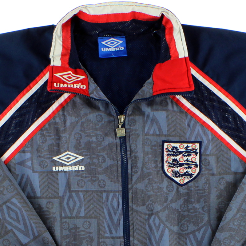 1993-95 England Umbro Track Jacket XL