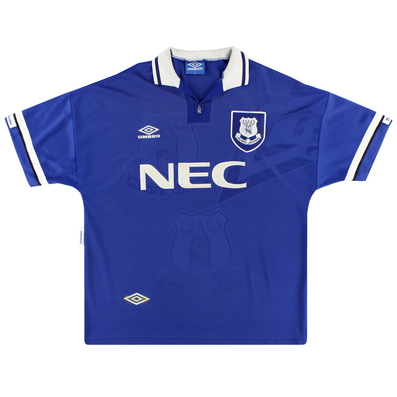 1993-95 Everton Umbro Home Shirt XL