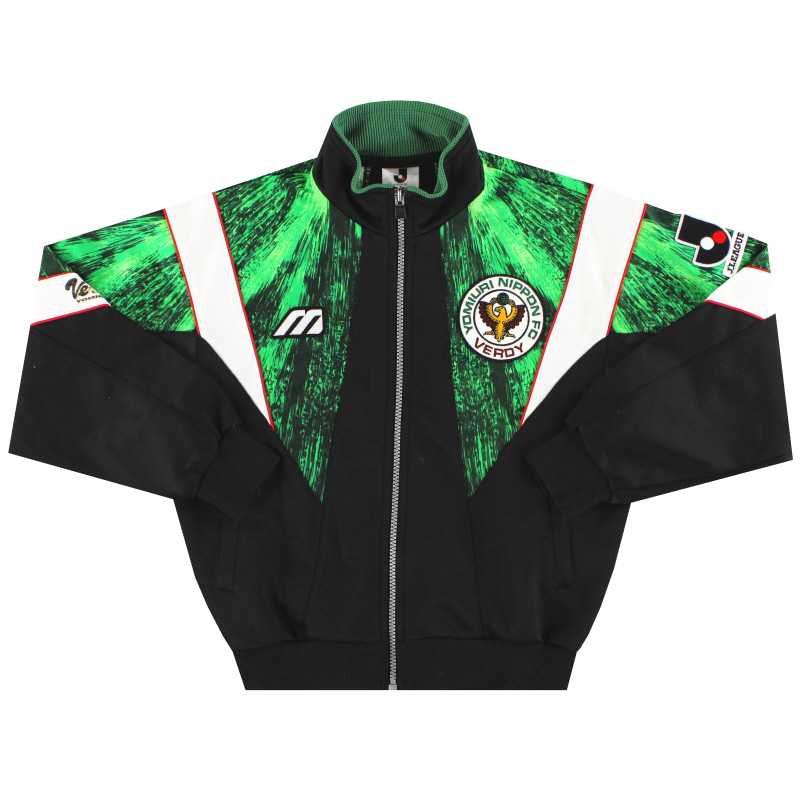 1993–95 спортивная футболка Verdy Kawasaki Mizuno M.Boys — J62WS-35401 — 4954637935203