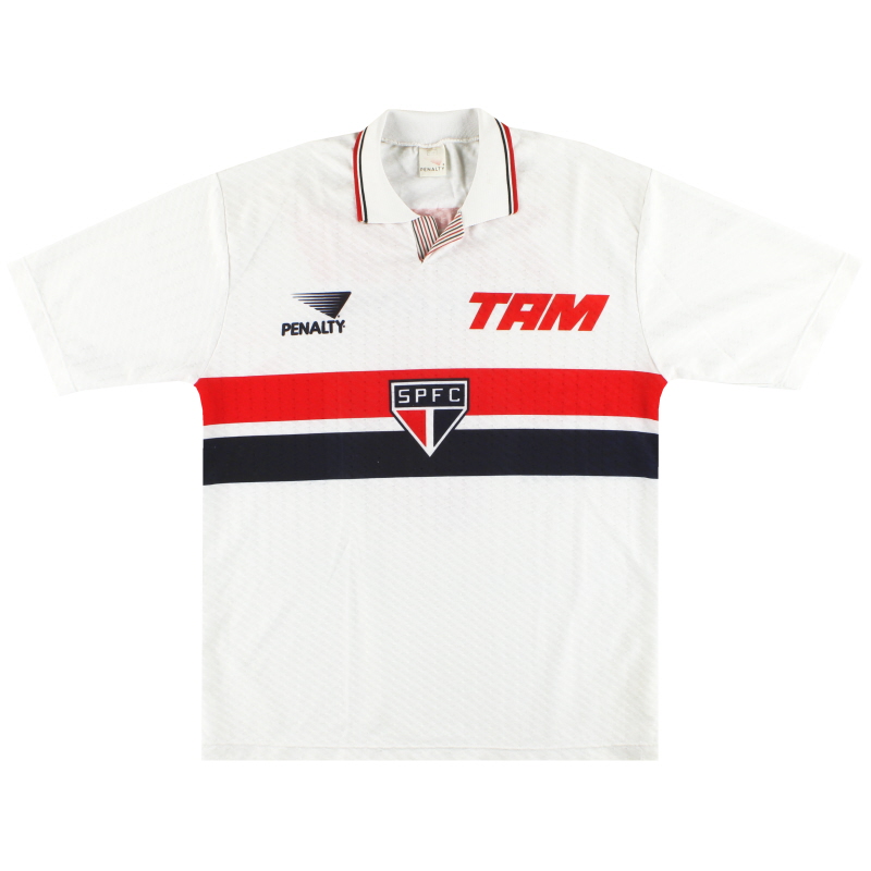 1993 Sao Paulo Penalty Home Shirt #5 L