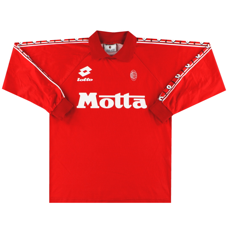 1994-95 AC Milan Lotto Training Shirt L/S L