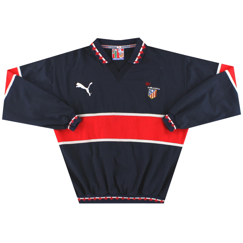 1994-95 Atletico Madrid Puma Sweatshirt M