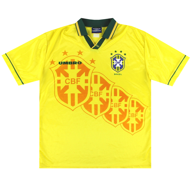 1994-95 Brazil Umbro Home Shirt XXL