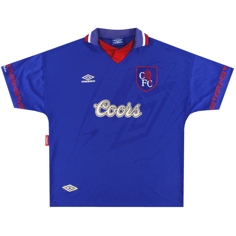 1994-95 Chelsea Umbro Domicile Maillot XL