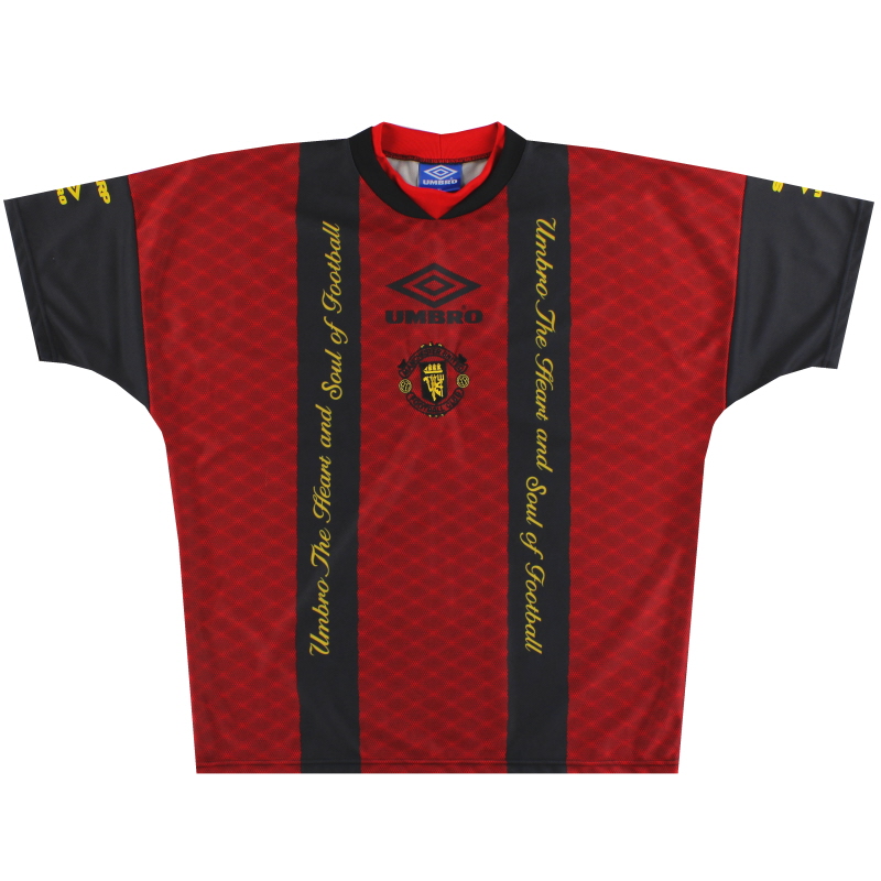 1994-95 Manchester United Umbro Maillot d'Entraînement M