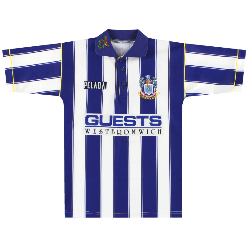 1994-95 Camiseta local del West Brom Pelada L.Boys