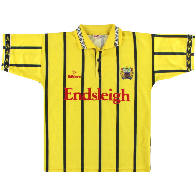 1994-96 Burnley Mitre Away Shirt M