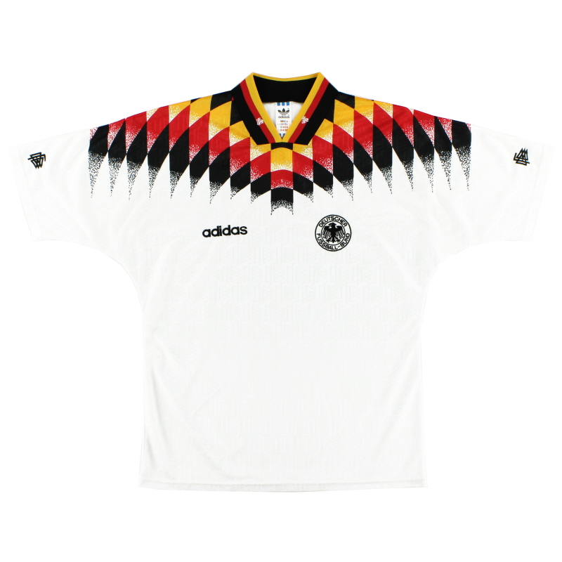 1994-96 Allemagne adidas Home Shirt S - 062953