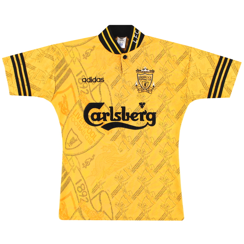 1994-96 Liverpool adidas derde shirt S