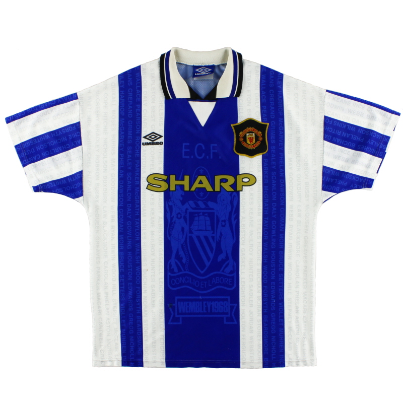 1994-96 Manchester United Umbro Third Shirt M