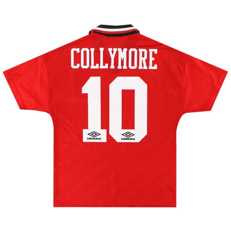 1994-96 Nottingham Forest Umbro Home Shirt Collymore #10 M