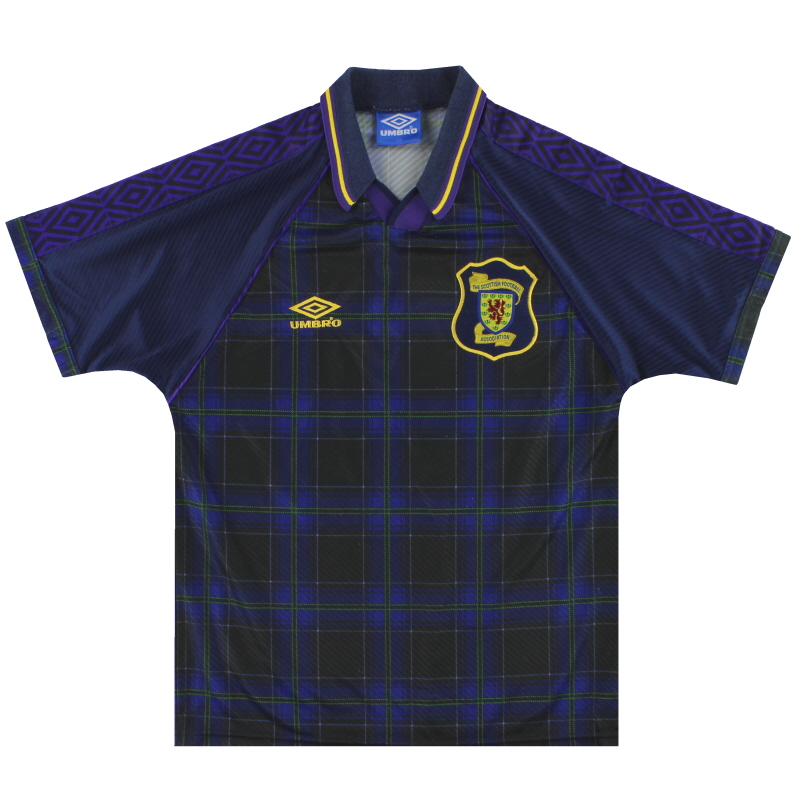 1994-96 Scotland Umbro Home Shirt XL