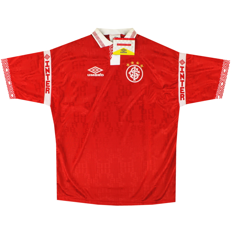 1994 SC Internacional Umbro Heimtrikot *mit Etiketten* XL