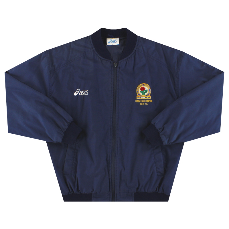 1995-96 Giacca della tuta Blackburn Asics 'Champions' L