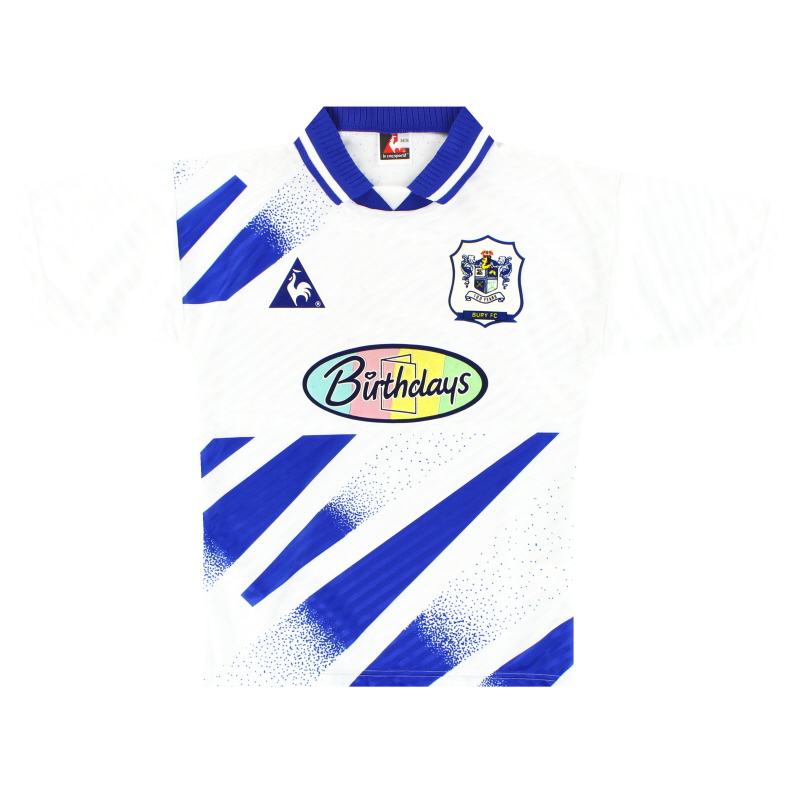 1995-96 Bury Le Coq Sportif Home Shirt S