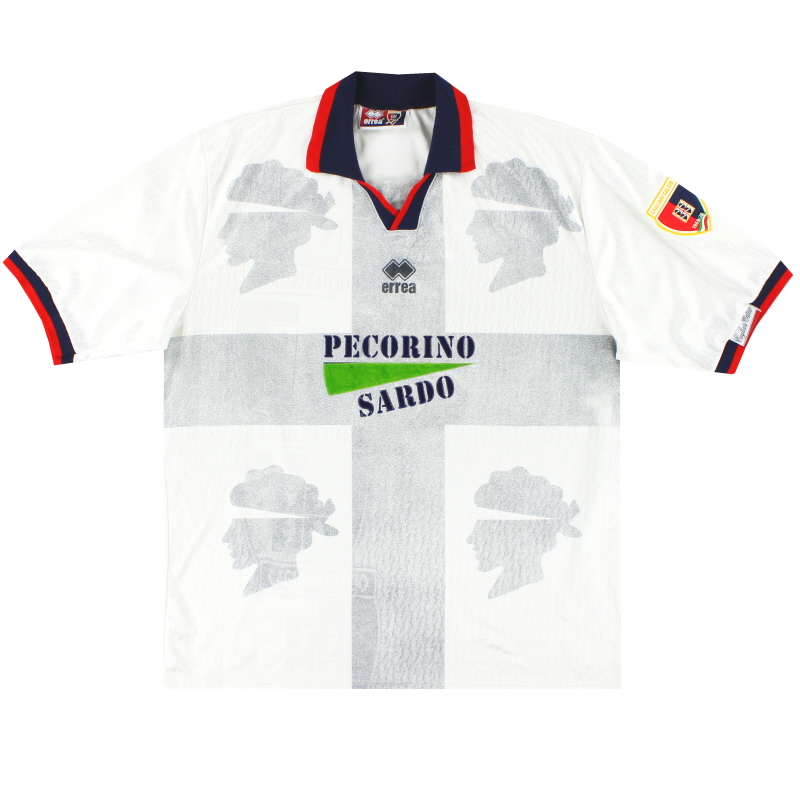 1995-96 Cagliari Errea Auswärtstrikot XXL