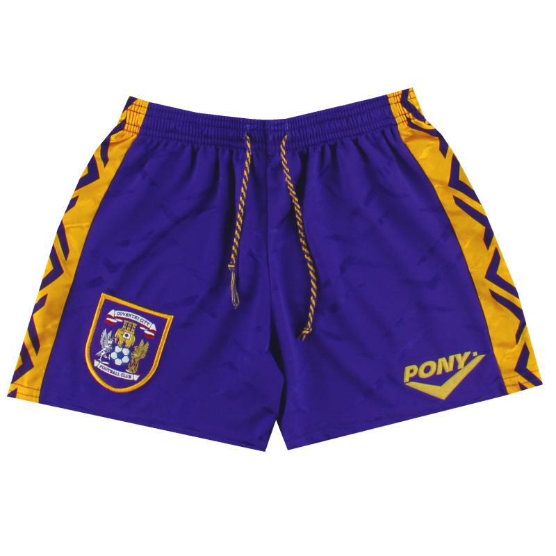 1995-96 Coventry City Pony Pantaloncini Away S.Boys