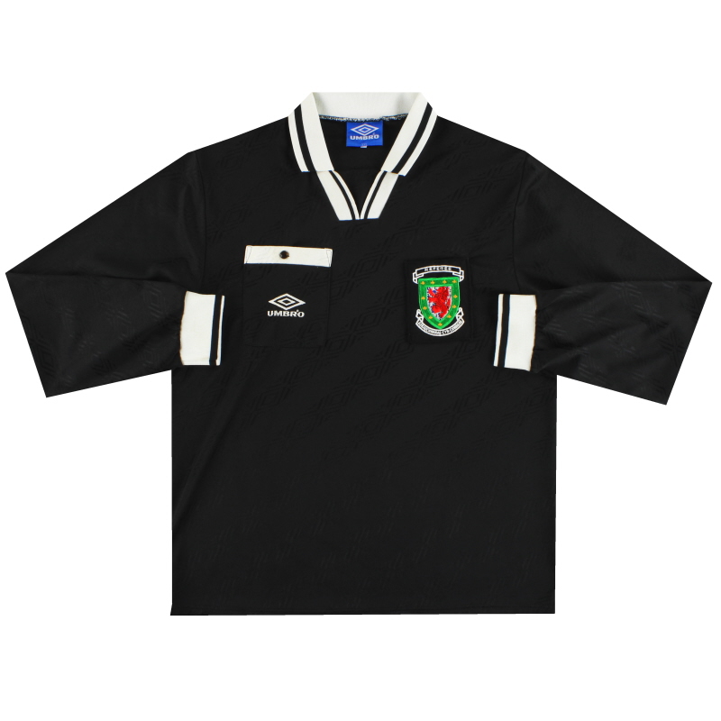 1995-96 Maglia Arbitro FA Galles Umbro XXL