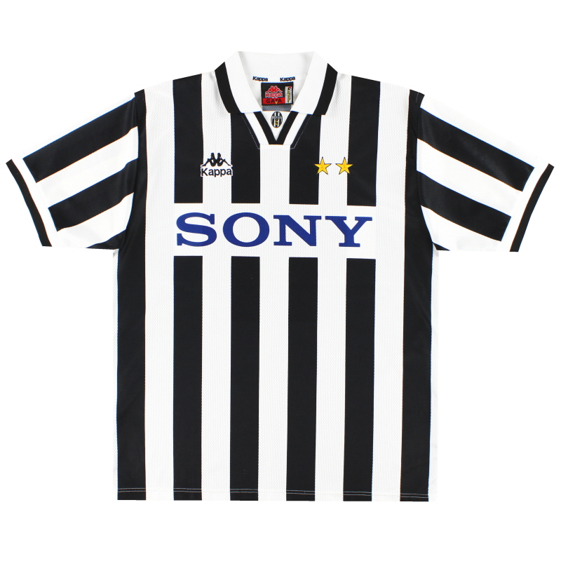 1995-96 유벤투스 카파 홈 셔츠 L