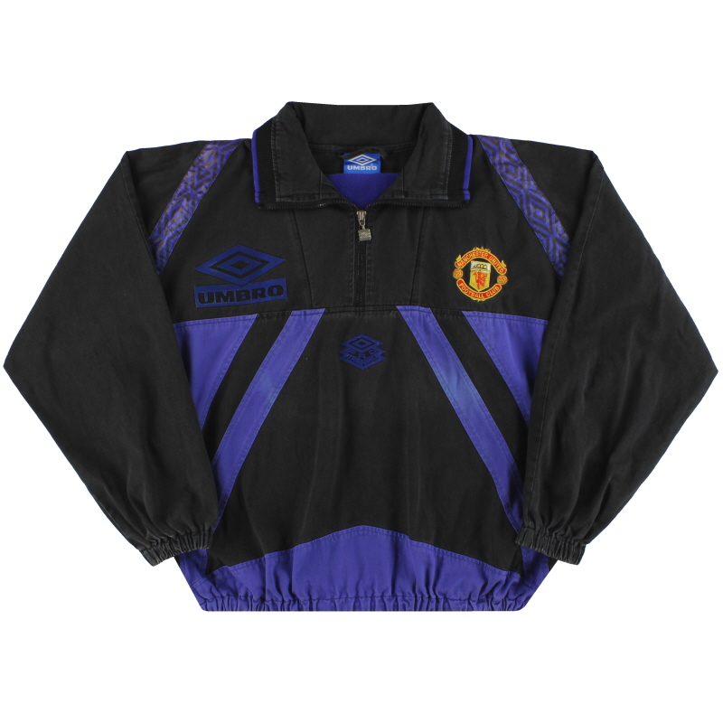 1995-96 Manchester United Umbro Drill Top L