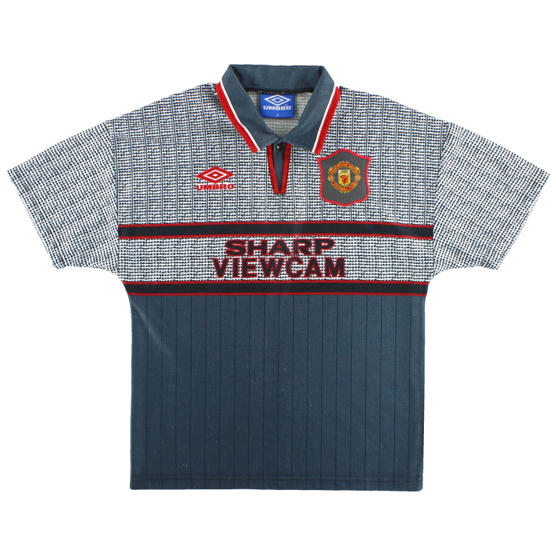 1995-96 Manchester United Umbro Away Shirt Y