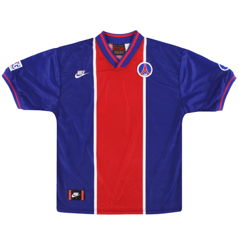 1995-96 Paris Saint-Germain Nike Home Shirt *Mint* M
