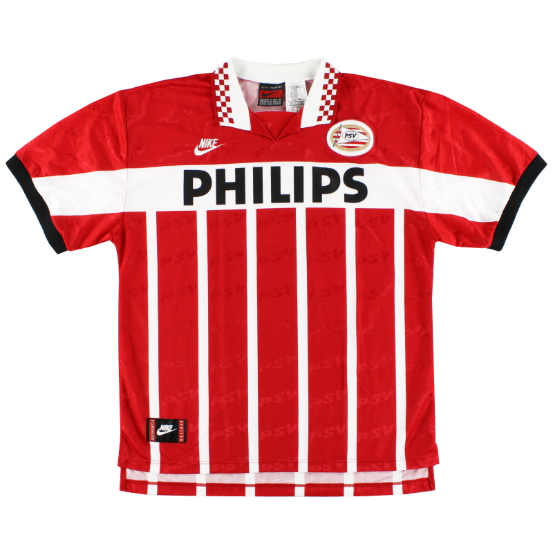 1995-96 PSV Eindhoven Nike Maillot Domicile XL