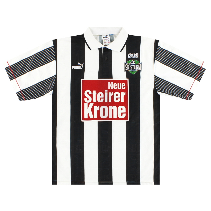 1995-96 Sturm Graz Puma Home Shirt L