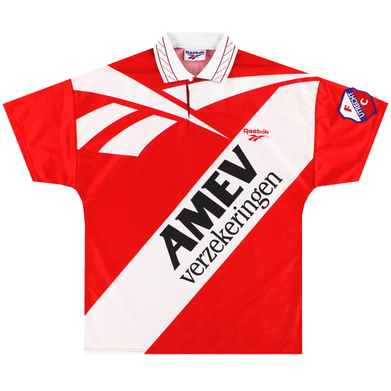 1995-96 Utrecht Reebok Home Shirt * Comme neuf * M