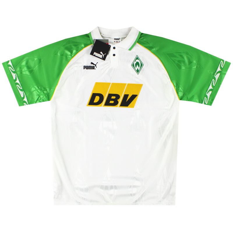 1995-96 Camiseta local Puma del Werder Bremen *con etiquetas* L