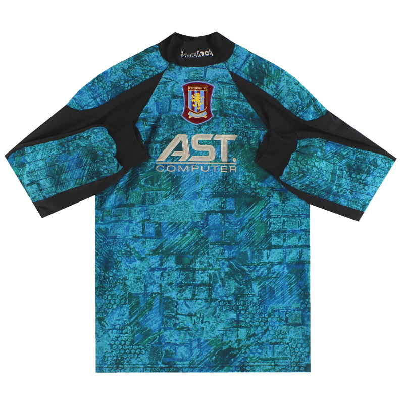 1995-97 Aston Villa Reebok Goalkeeper Shirt L.Boys