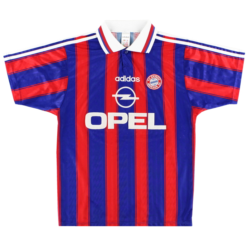 1995-97 Bayern München adidas thuisshirt M