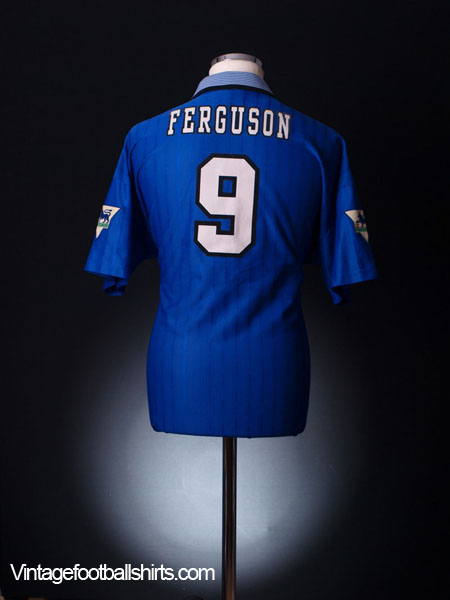Ferguson #9 Everton 1994-1995 EPL 1995 FA Cup Final Football Nameset for shirt 