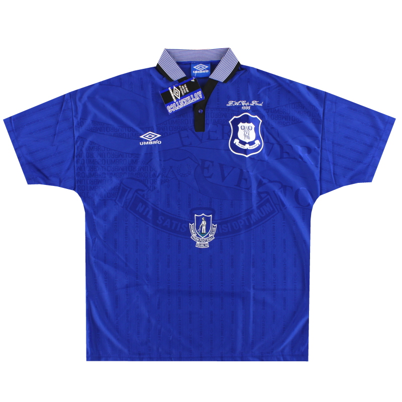 1995-97 Home Farm Everton Home Shirt 'FA Cup Final' *w/tags* XL