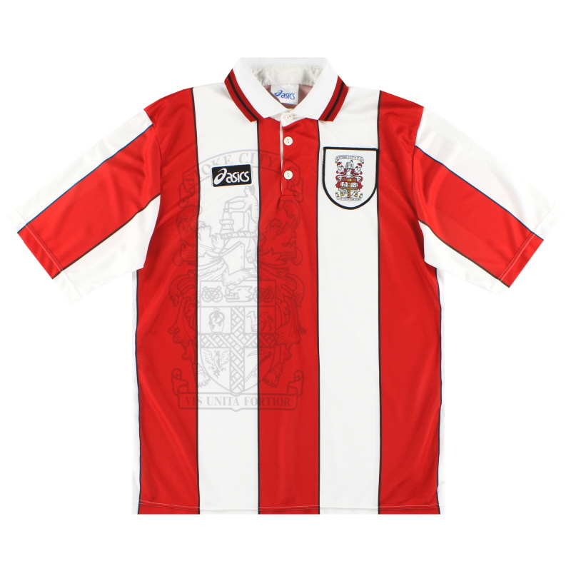 1995-97 Stoke City Asics Home Shirt L