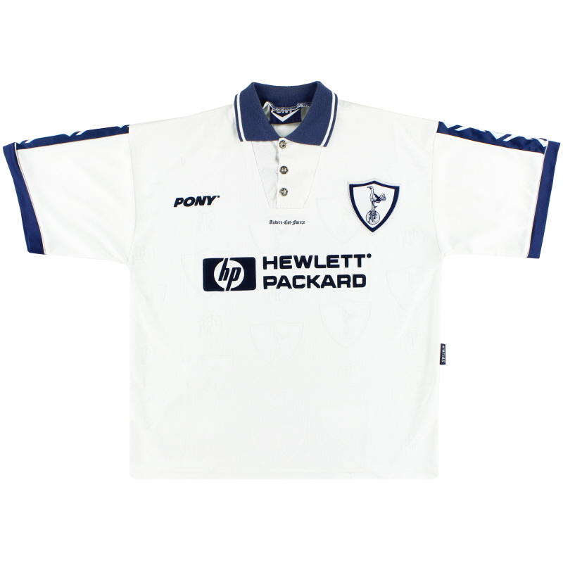 1995-97 Tottenham Pony Home Shirt XL