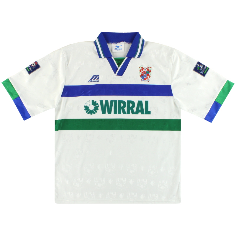 1995-97 Tranmere Rovers Mizuno Home Shirt *Mint* L