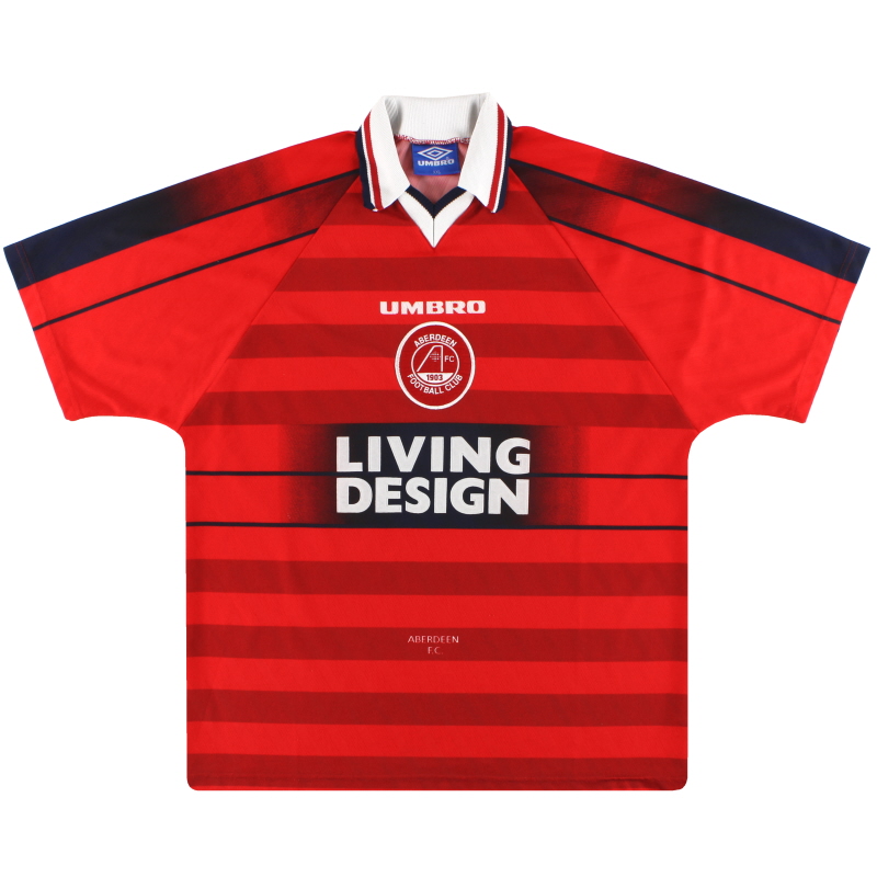 1996-97 Aberdeen Umbro Home Shirt *As New* XL