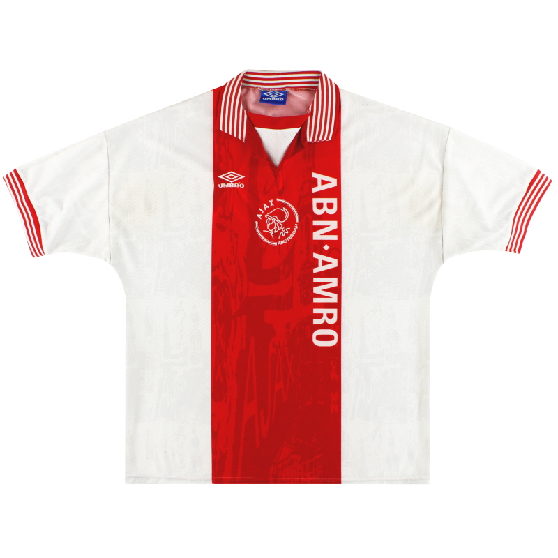 1996-97 Ajax Umbro Home Shirt XXL