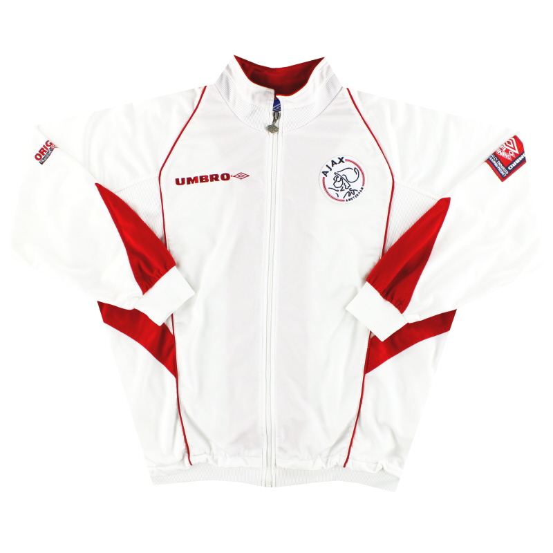 1996-97 Ajax Umbro Pro Training Track Jacket XL