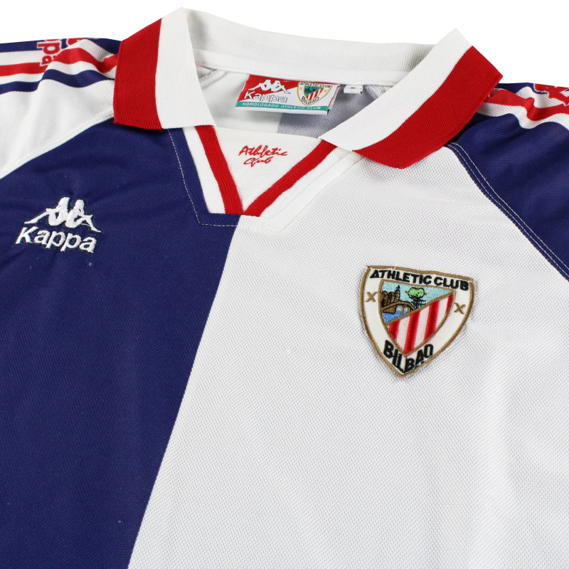 1996 Athletic Club Bilbao Kappa XL Football Shirt Football T-Shirt