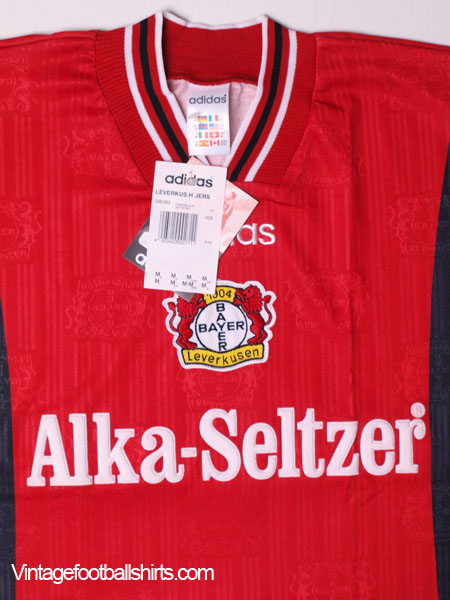 1996 97 Bayer Leverkusen Home Shirt Bnwt M