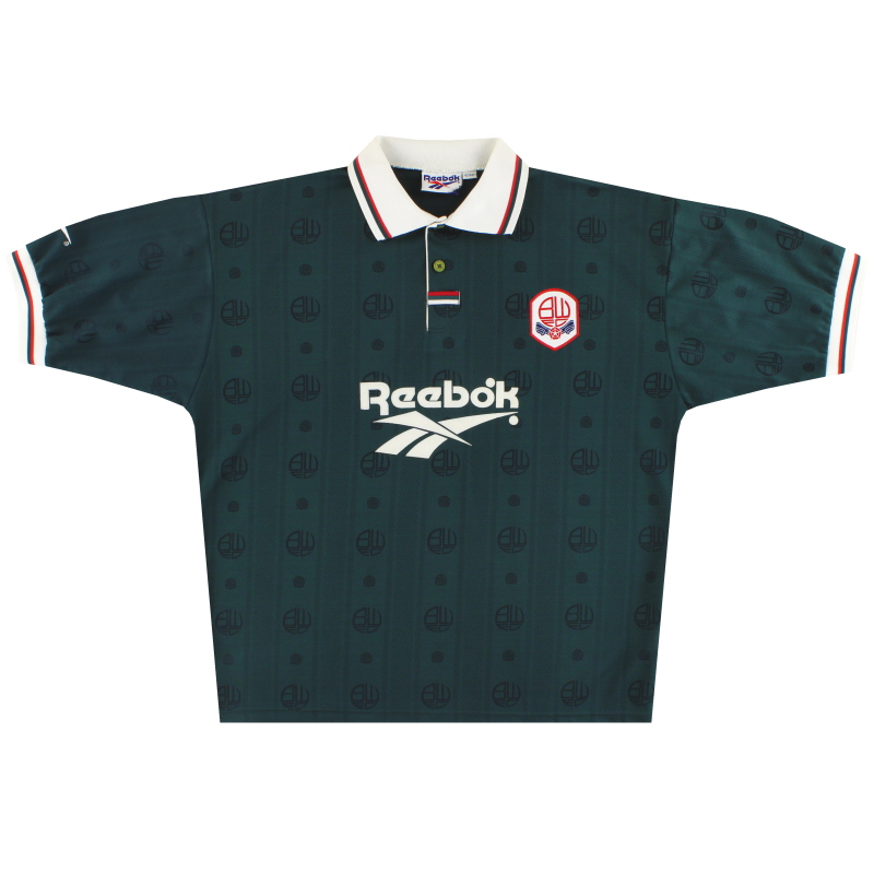 1996-97 Bolton Reebok Away Shirt *Mint* L