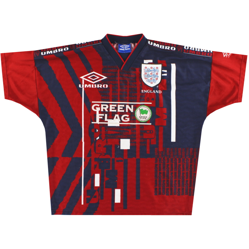 1996-97 England Umbro Training Shirt XL