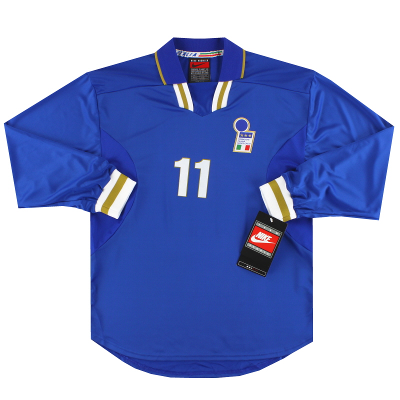 1996-97 Italy Nike Player Issue Home Shirt #11 *w/tags* XL